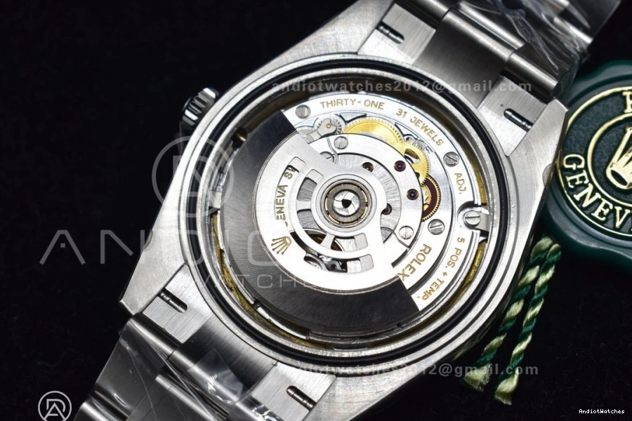 on 904L Edition Dial Oyster SS Sleek 615 DateJust 126334 1:1 Best Bracelet VSF Black VS 41 0318